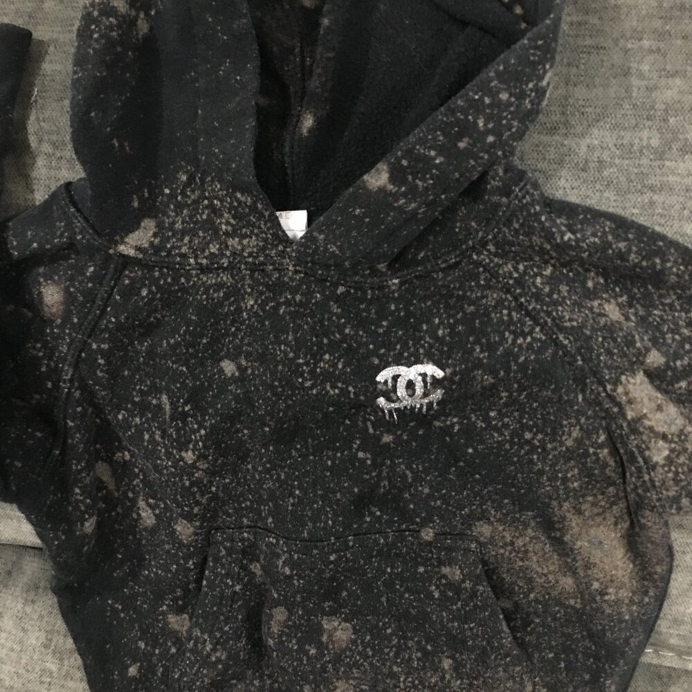 Cute fashion CC kids hoodie size 2T